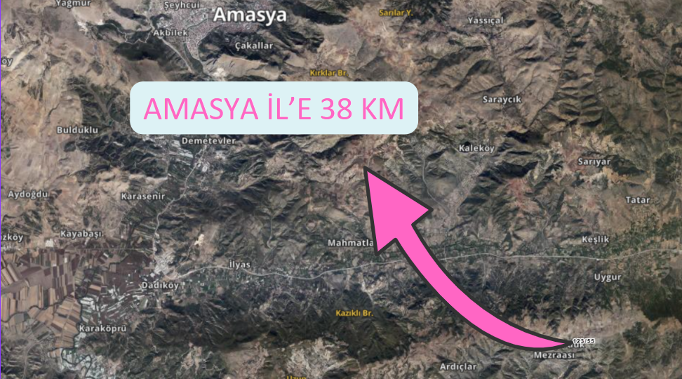 AMASYA MERKEZ YAĞCIABDAL KÖYÜNDE 264 M² YERİMİZ SATILIKTIR. - AMASYA MERKEZ fotoğraf 8